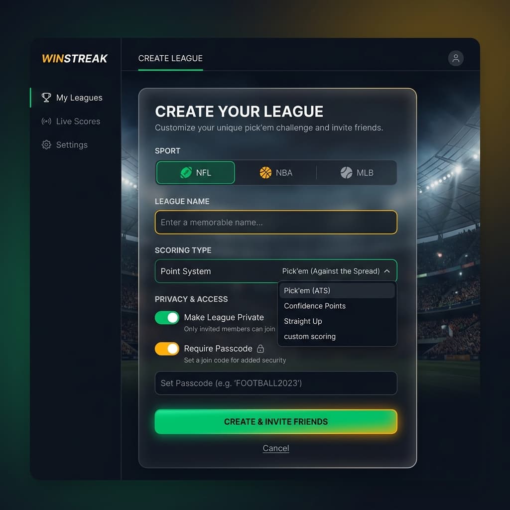 Build Your Own League - Future Feature